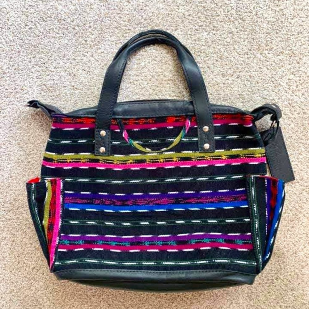 One-Of-A-Kind Nena & Co Luna Artisan Medium Convertible Day Bag